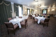 Crabwall Manor Hotel - dining area