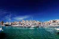 Marbella harbour