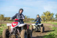 Max events two women riding quad bikes