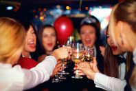 Group of women enjoying a night out