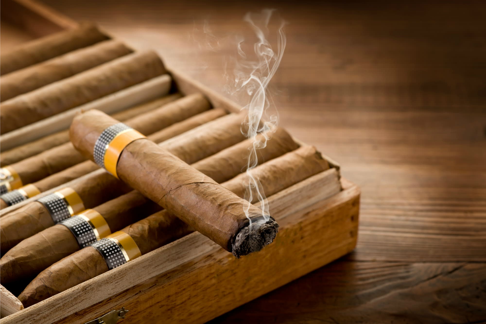 Cigar tasting
