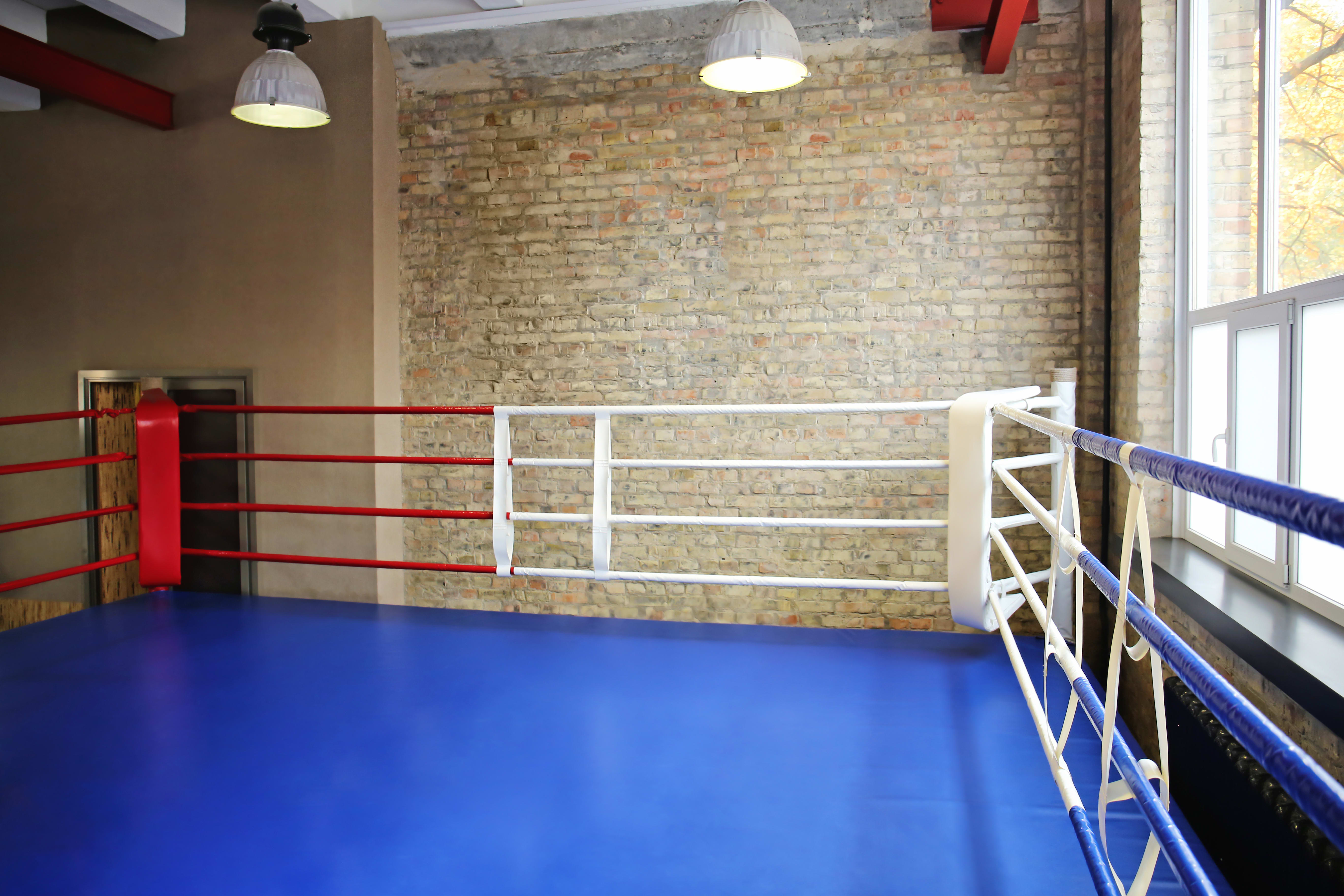 indoor wrestling ring