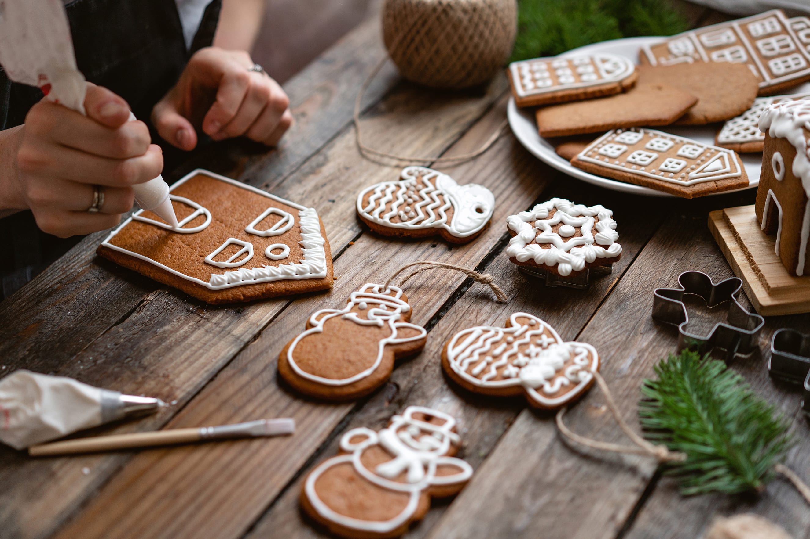 gingerbread making