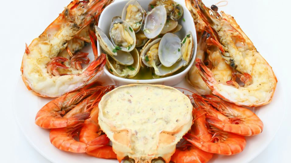 Seafood meal