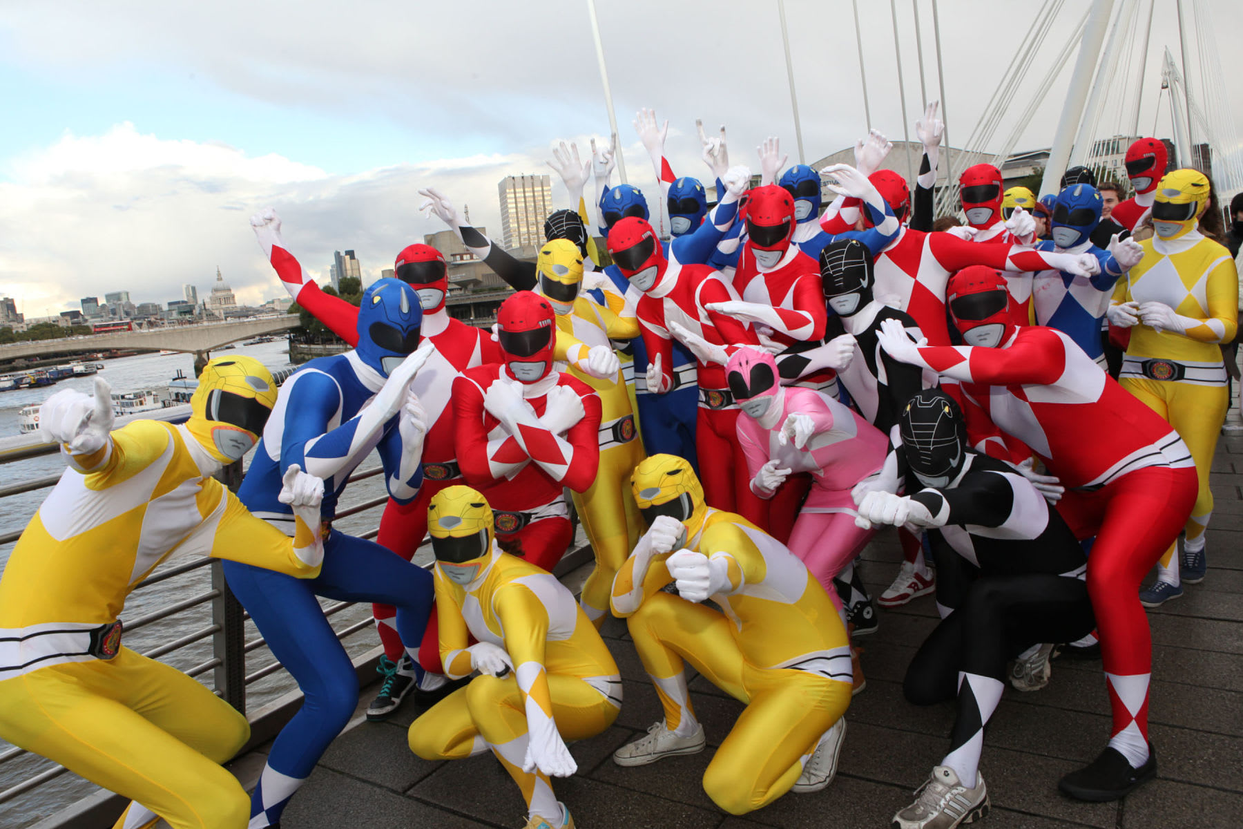 Grab Your Squad and DIY This Classic '90s Power Rangers Costume