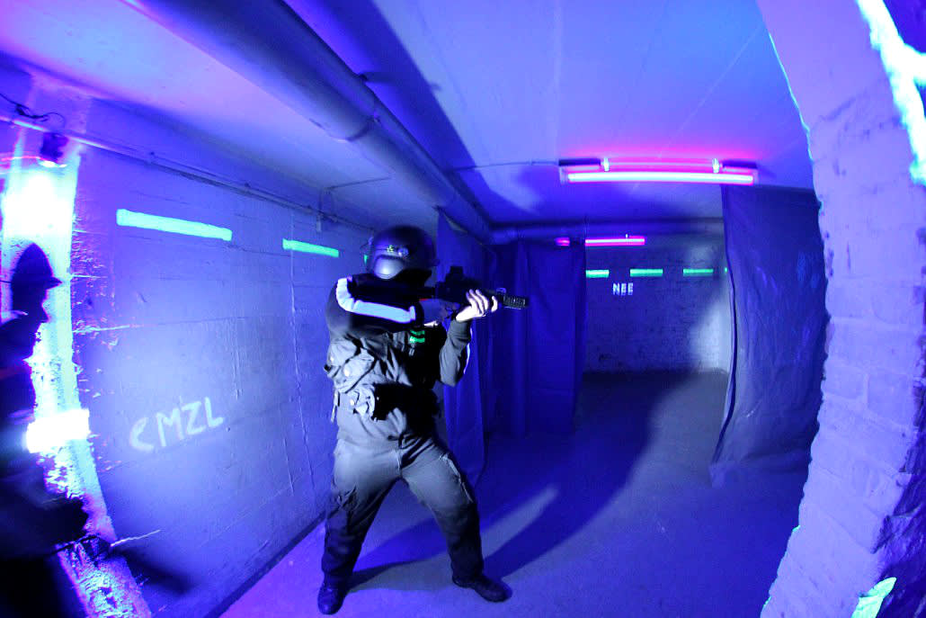 Underground Lasergame - Interior
