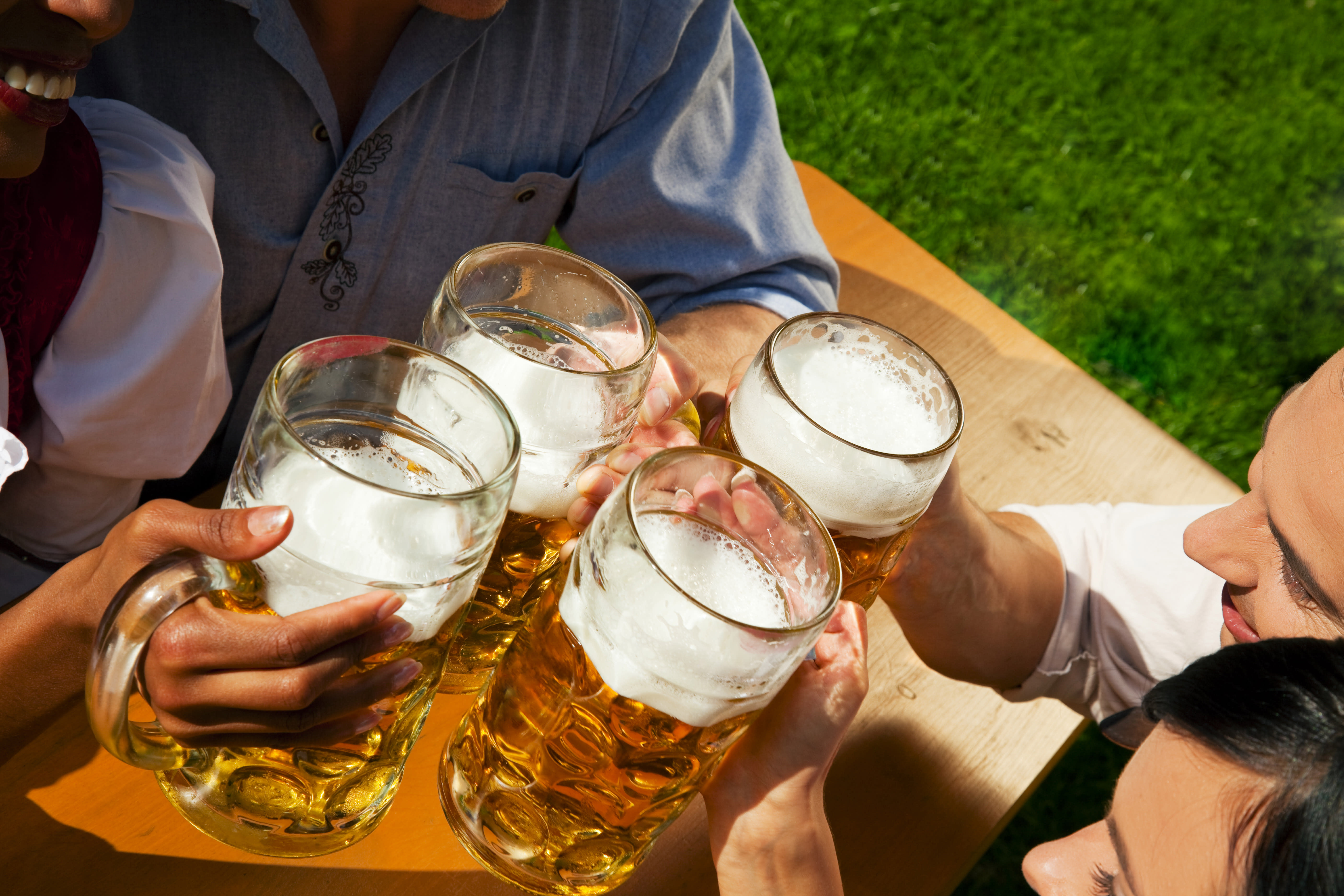 beer garden