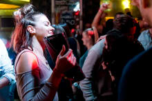 Nightclub Entry at Double Trouble Bar — Hen Do nightlife in Prague