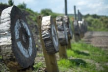 Axe Throwing at Hover Force Activity Centre — Stag Do activity in Liverpool