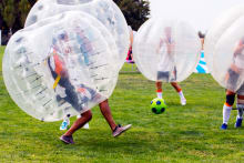 Zorb Football — Stag Do activity in Barcelona
