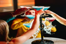 Martini Wings Cocktail Tree Sharer at Dirty Martini - Bishopsgate — Hen Do nightlife in London