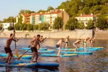 Stand Up Paddle Boarding — Stag Do activity in Prague