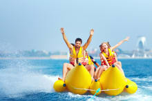 Banana Boat — Stag Do activity in Mykonos