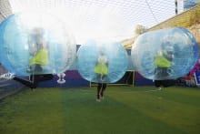 Zorb Football With Transfers — Stag Do activity in Berlin