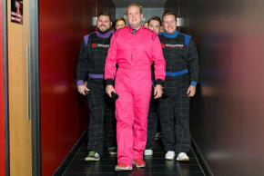 Pink Race Suit For Stag Stag Do Ideas