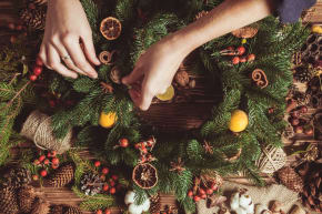Manchester Wreath Making Corporate Event Ideas