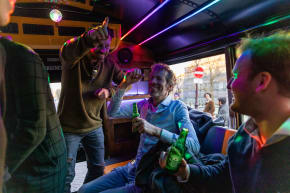 Amsterdam Party Bus Airport Transfer Stag Do Ideas