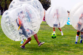 Amsterdam Zorb Football Stag Do Ideas