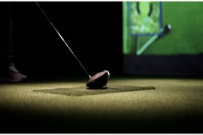 Indoor Golf Simulator - 18 Holes Corporate Event Ideas