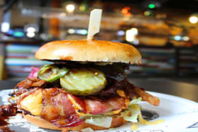 Burger Meal & A Pint Stag Do Ideas