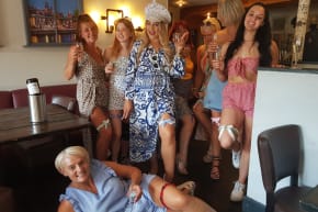 Newcastle Garter Making - At Your Venue Hen Do Ideas