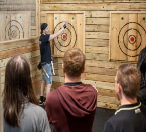 Chester Axe Throwing Activity Weekend Ideas
