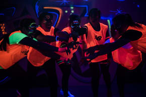 Manchester Glow Ball UV Disco Dodgeball Experience Hen Do Ideas