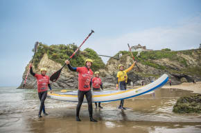 Coasteer & Super Stand Up Paddle Boarding Hen Do Ideas