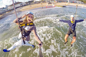 Bournemouth Pier Zipline Hen Do Ideas