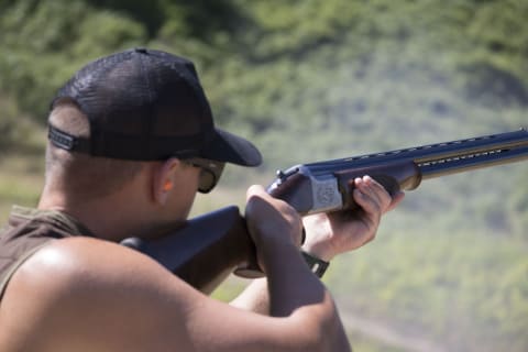 Clay Pigeon Shooting - 25 Clays — Stag Do activity in Swansea