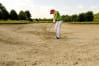 Hen Party playing golf on golf course