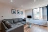 The Print Works Apartments Liverpool Living Area