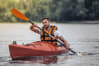 man kayaking