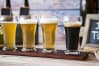 A selection of craft beers