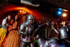 Medieval Banquet - Armoured Knights Fighting