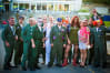 A stag party in fancy dress on barcrawl