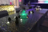 Circle Arts Centre Table with decoration