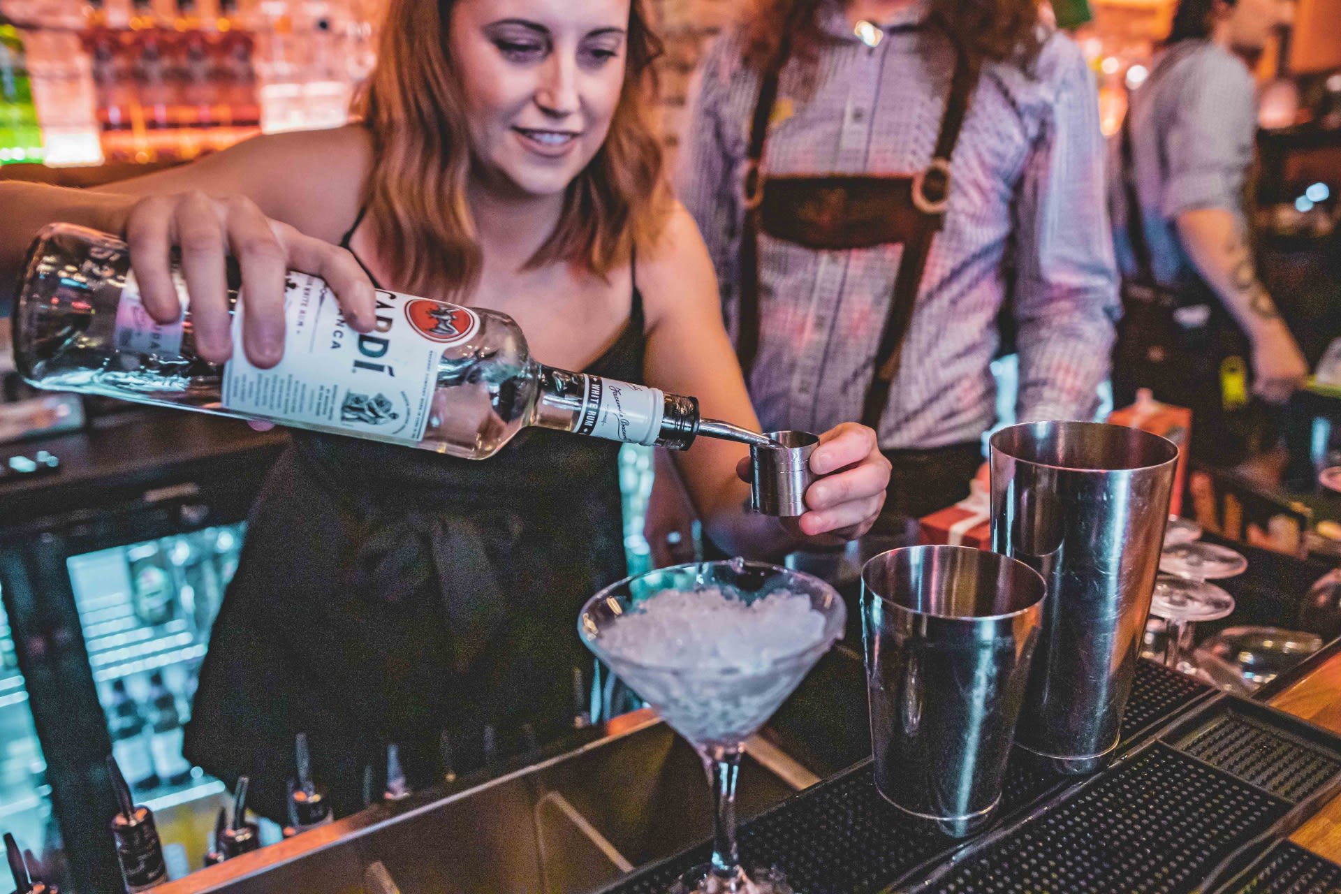 cocktail making