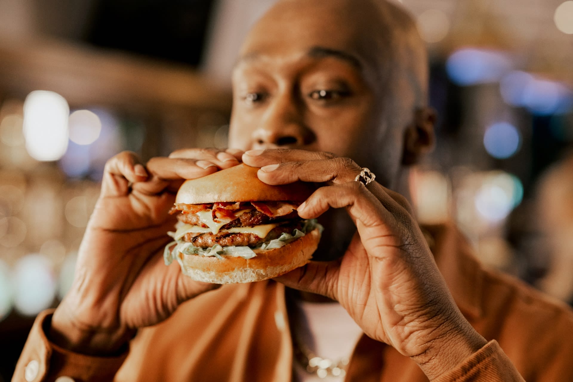 Burger meal