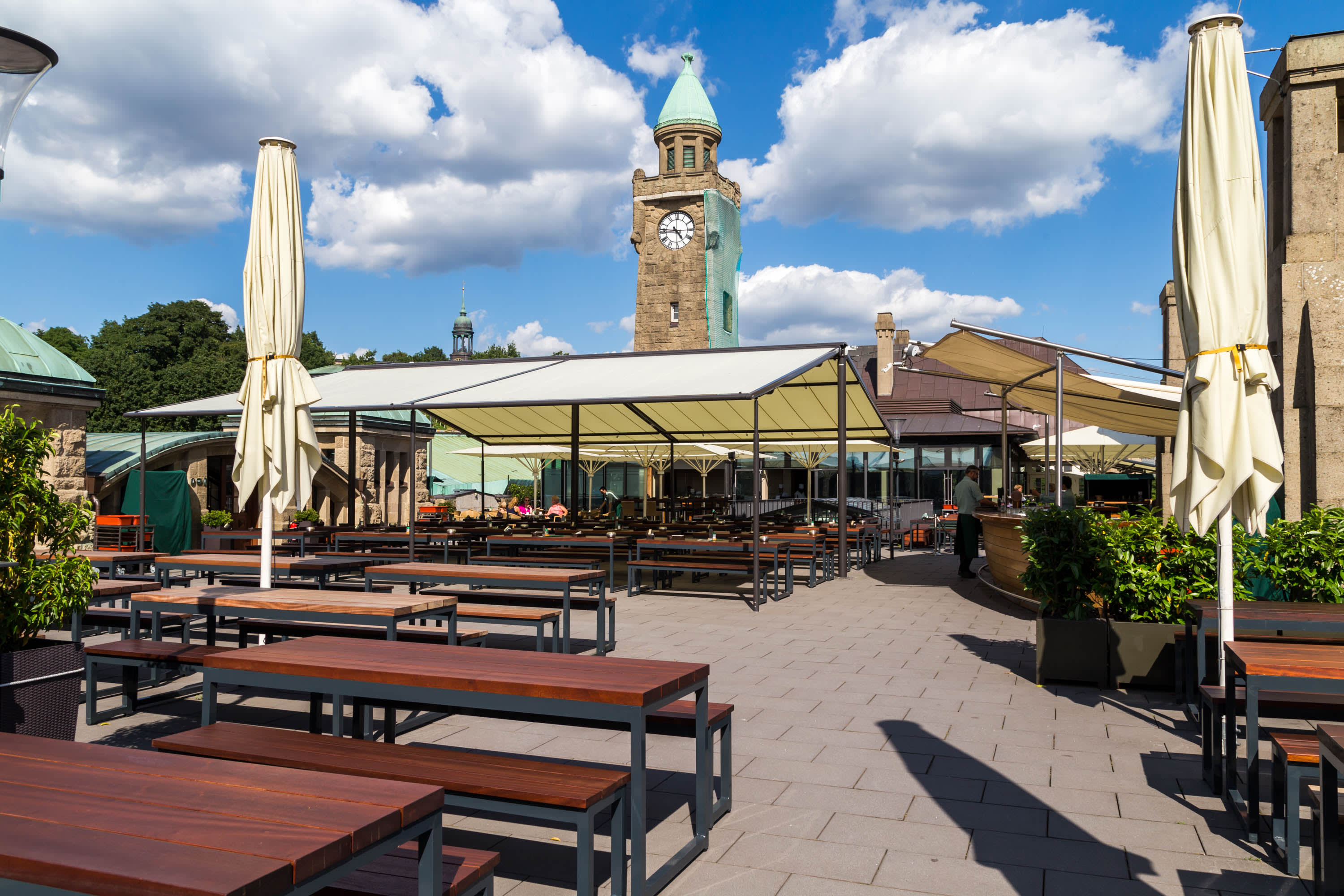 Blockbrau Brewery Hamburg CHILLISAUCE - Outdoor Terrace