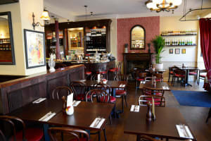 cafe rouge Edinburgh - dining area