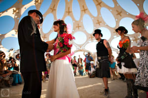 Extreme Wedding Destinations - Burning Man