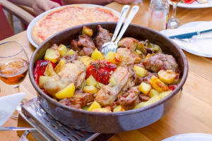 Traditional Croatian Meal, Peka Dish, Meal