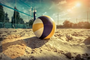 Beach Volleyball & Football