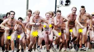 Naked Run Rosklide Festival