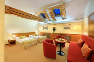 Grand Hotel Brno - bedroom