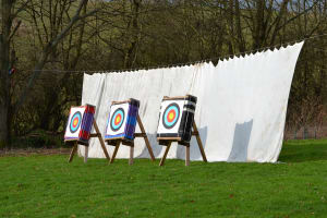 Polowood Shooting Ground archery stands