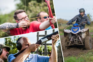 Multi activity day - Bristol shooting archery quad
