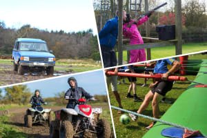 Quads, Blind Driving, Clays & Human Table Football hen