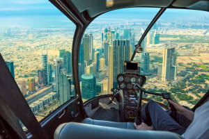 helicopter ride over dubai
